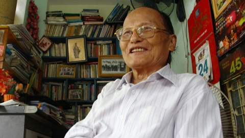 Nhà thơ Giang Nam gửi lại quê hương một điệu cười khúc khích