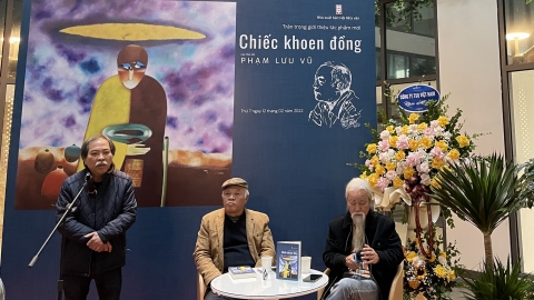 Ra mắt tập truyện ngắn 'Chiếc khoen đồng' của nhà văn Phạm Lưu Vũ