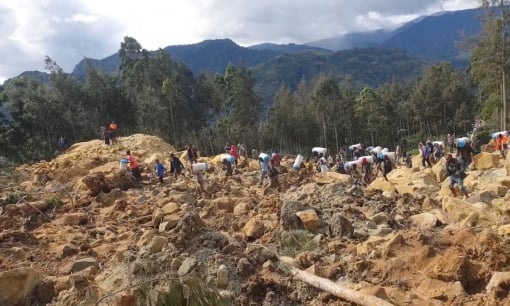 Lở đất ở Papua New Guinea, gần 300 người được cho là đã thiệt mạng