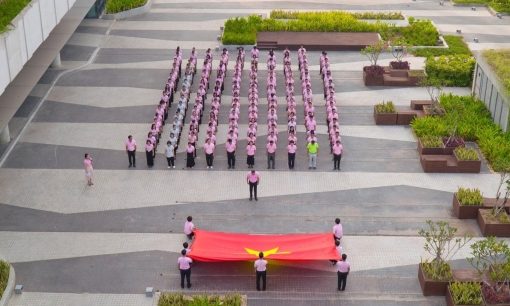 Lễ chào cờ đầu tuần - nét văn hóa đặc biệt ở C.P. Việt Nam