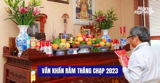 Văn khấn Rằm tháng Chạp 2023 chuẩn truyền thống nhất