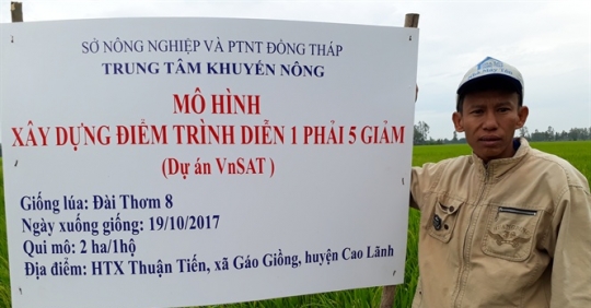 Tân Thạnh Hội thảo mô hình ứng dụng công nghệ cao trên cây lúa  Đài Phát  thanh và Truyền hình Long An