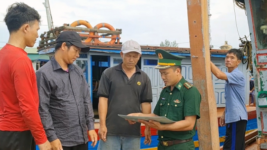 Bộ đội biên phòng Quảng Trị nỗ lực chống khai thác IUU