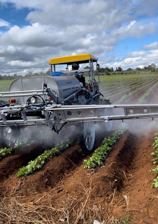 Mechanization of watering process.