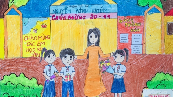 Ngày nhà giáo Việt Nam đang đến gần, hãy tạo cho giáo viên của bạn một món quà đặc biệt bằng tranh vẽ tuyệt đẹp. Không chỉ giáo viên mà cả học sinh cũng có thể tham gia vẽ tranh để thể hiện lòng biết ơn đến những người thầy ngoài sức sáng tạo.