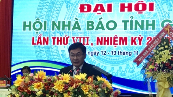 Ông Huỳnh Kiên giữ chức Chủ tịch Hội Nhà báo tỉnh Gia Lai khóa VIII