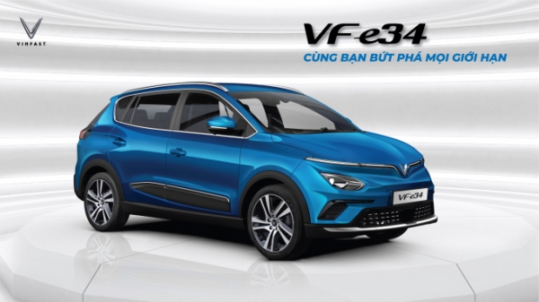 VinFast mở bán ô tô điện VF e34 giá 690 triệu đồng kèm nhiều ưu đãi