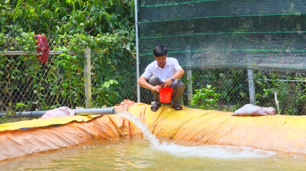 Hiệu quả chống hạn từ những hồ nước trên cạn