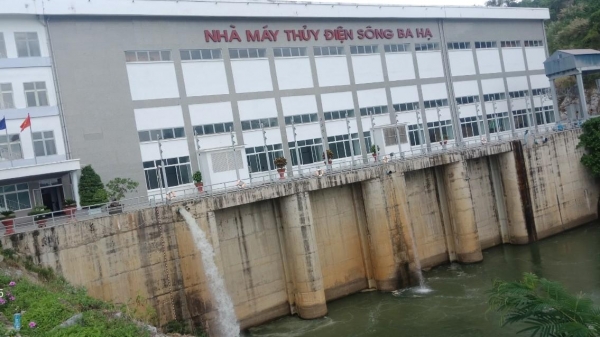 Nhà máy Thủy điện Sông Ba Hạ ưu tiên cấp nước vùng hạ du sông Ba