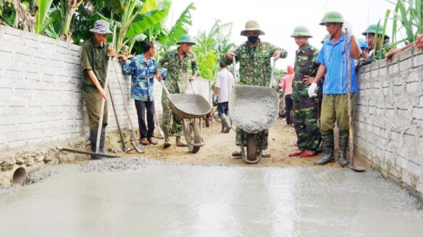 Hà Tĩnh: 6 tháng huy động trên 17 tỷ đồng xây dựng nông thôn mới