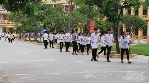 Nam Định: 18.697 thí sinh đăng kí dự kỳ thi tốt nghiệp THPT năm 2020