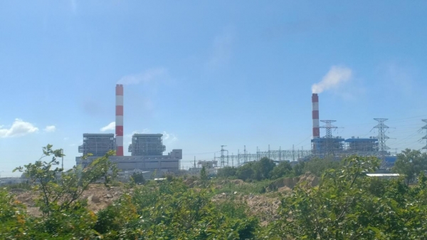 Giám sát bảo vệ môi trường tại Trung tâm Điện lực Vĩnh Tân