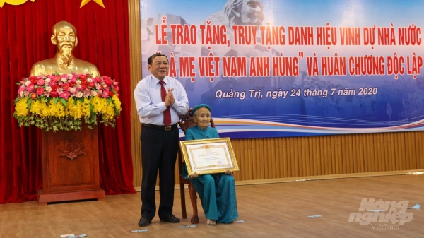 Quảng Trị vinh danh 84 Mẹ Việt Nam anh hùng
