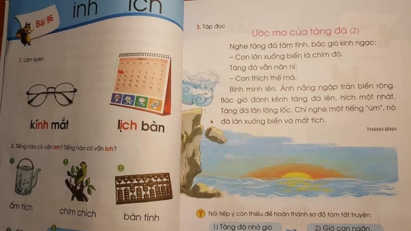 Sách giáo khoa Tiếng Việt xem thường nền tảng lớp 1?