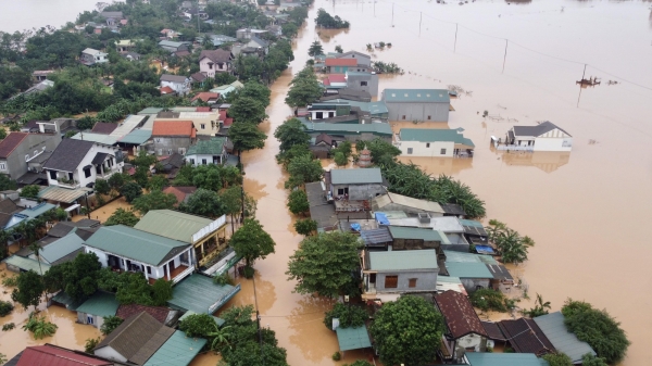 Thủy điện lớn nhất Quảng Trị xả lũ, nguy cơ ngập lụt diện rộng