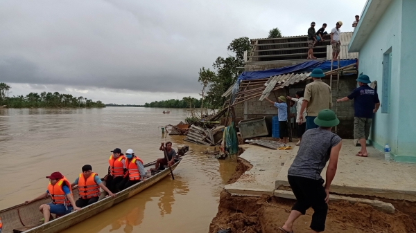 Mỹ viện trợ thêm 2 triệu USD khắc phục hậu quả mưa lũ miền Trung