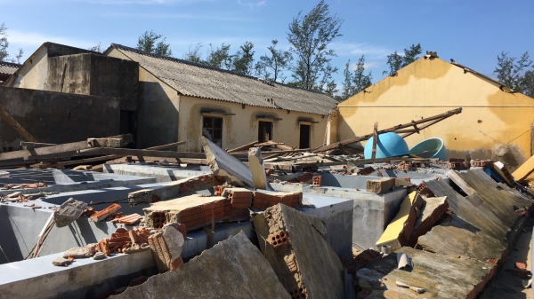 Trung tâm Giống tỉnh Quảng Ngãi thiệt hại gần 1 tỷ đồng do bão số 9