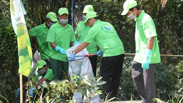 Hơn 1.000 lượt người tham gia chiến dịch 'Môi trường sạch, Cuộc sống xanh'