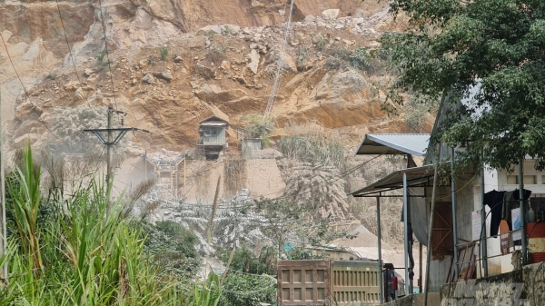 Những mỏ đá ở Tuyên Quang nổ mìn đe dọa an toàn của người dân