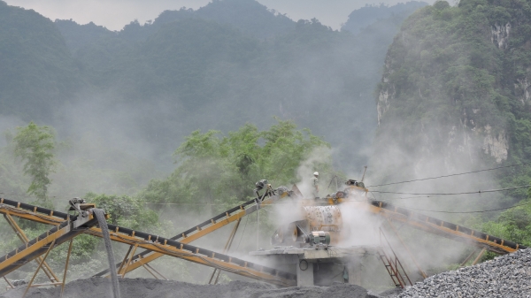 Sai phạm quy định khai thác tại vùng mỏ Quang Sơn