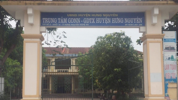 Điều tiếng tại Trung tâm Giáo dục Thường xuyên huyện Hưng Nguyên