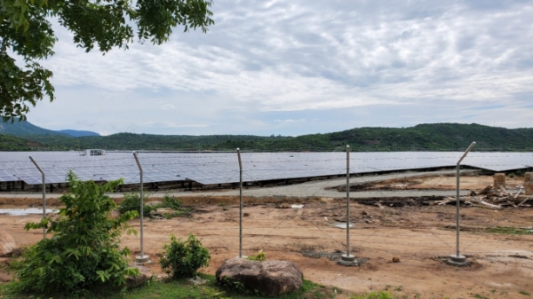 Dự án điện mặt trời ở Ninh Thuận vi phạm công trình thủy lợi