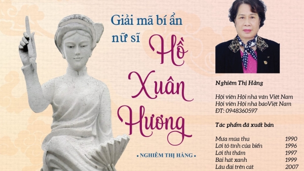 Nhà thơ Nghiêm Thị Hằng giải mã bí ẩn nữ sĩ Hồ Xuân Hương