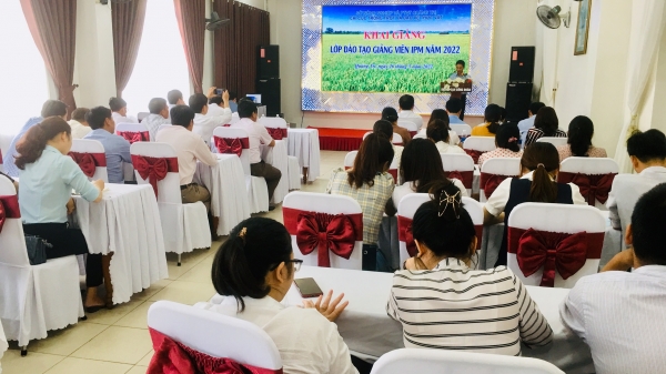 Đào tạo 30 giảng viên IPM nòng cốt cho Quảng Trị