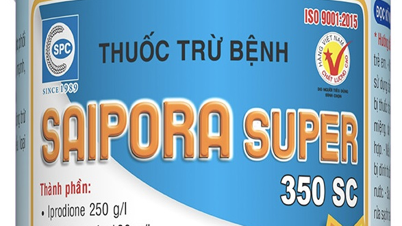 SAIPORA SUPER 350SC: Thuốc trừ bệnh khô vằn hại lúa