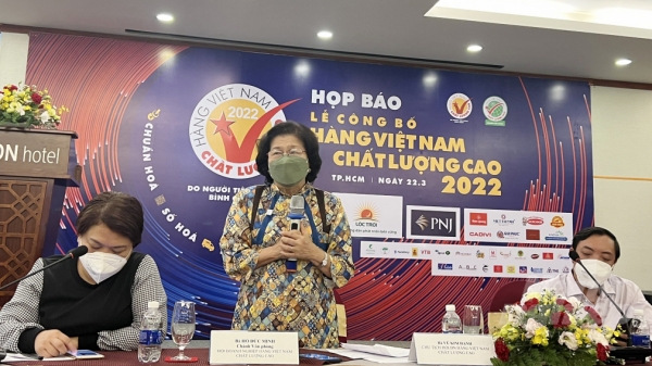 524 doanh nghiệp đạt nhãn hiệu Hàng Việt Nam Chất lượng cao 2022