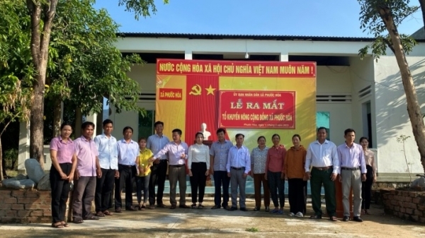 Ninh Thuận ra mắt thêm tổ khuyến nông cộng đồng
