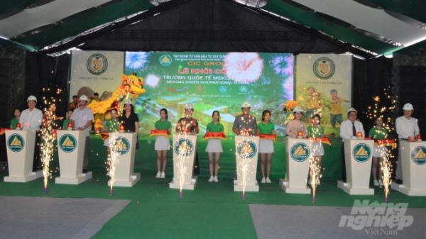Khởi công xây dựng trường học chuẩn quốc tế Mekong Xanh