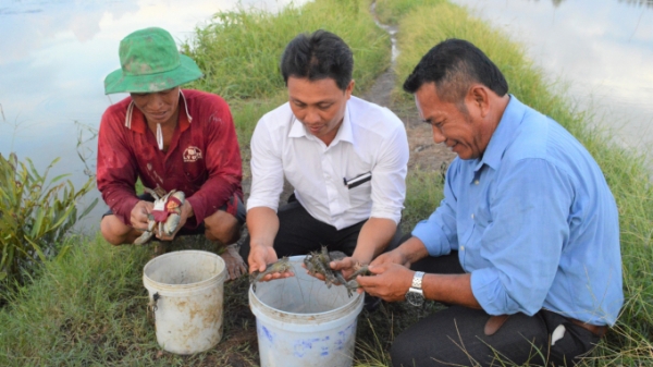 Bồ Đề tập huấn kỹ thuật và hỗ trợ sản phẩm cho nông dân nuôi tôm