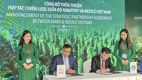 Nestlé Việt Nam cam kết đồng hành phát triển nông nghiệp bền vững