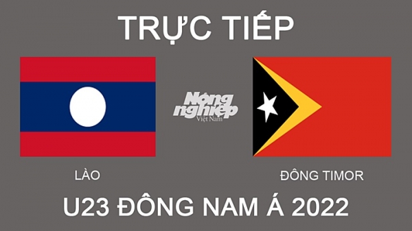 Trực tiếp Lào vs Đông Timor giải U23 Đông Nam Á 2022 trên VTV6 ngày 26/2