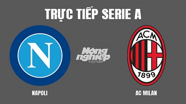 Trực tiếp Napoli vs AC Milan giải Serie A trên HTV9, ON Sports+ hôm nay 7/3