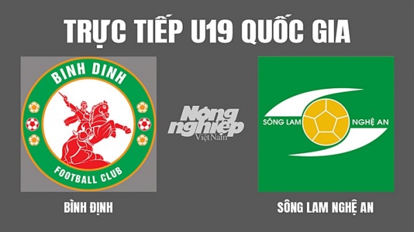Trực tiếp Bình Định vs SLNA giải U19 Quốc gia trên VFF Channel hôm nay 29/3