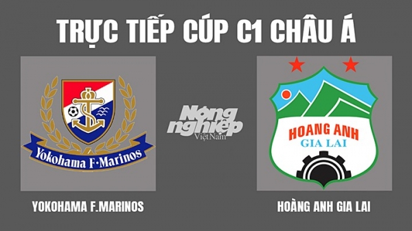 Trực tiếp Yokohama Marinos vs HAGL giải Cúp C1 Châu Á trên VTV6, FPTPlay