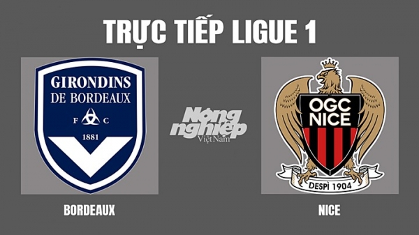 Trực tiếp Bordeaux vs Nice giải Ligue 1 trên On Sports News hôm nay 1/5