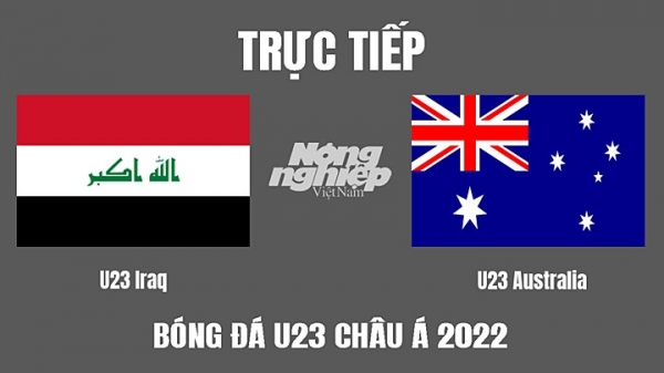 Trực tiếp Iraq vs Úc giải U23 Châu Á 2022 trên VTV6, FPTPlay hôm nay 4/6