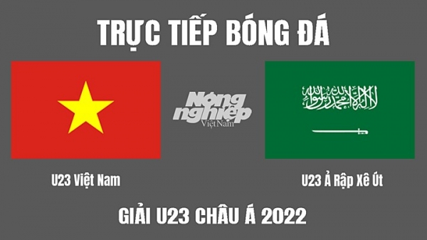 Trực tiếp Việt Nam vs Ả Rập Saudi U23 Châu Á trên VTV6 hôm nay 12/6