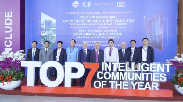 Vinh danh 'TOP 7 Cộng đồng Thông minh Thế giới ICF'
