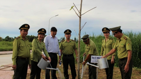 Kiên Giang phát động phong trào trồng cây phân tán bảo vệ môi sinh