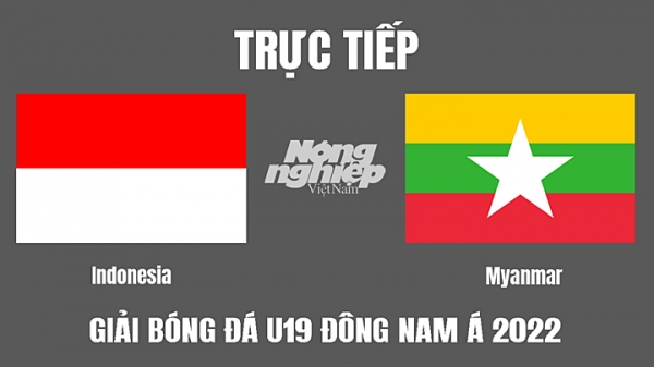 Trực tiếp Indonesia vs Myanmar giải U19 Đông Nam Á 2022 trên FPTPlay hôm nay 10/7