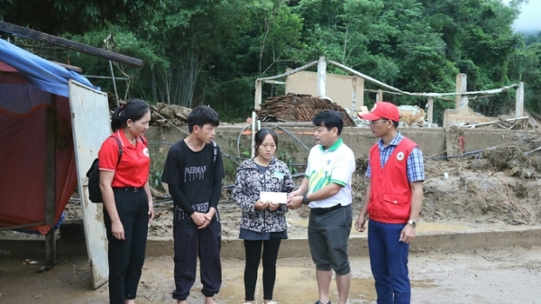 PVFCCo kịp thời hỗ trợ đồng bào vùng lũ Kỳ Sơn, Nghệ An