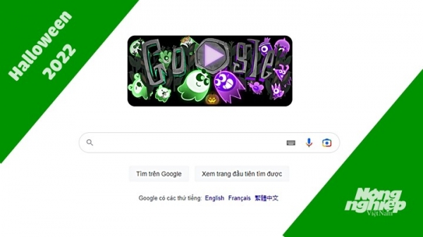 Google Doodle hôm nay 30/10: Chào mừng Halloween 2022