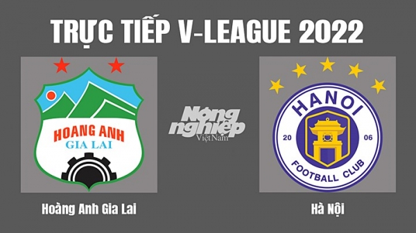 Trực tiếp HAGL vs Hà Nội giải V-League 2022 trên VTV5 hôm nay 19/11