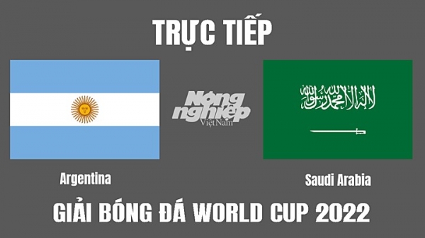 Trực tiếp Argentina vs Ả Rập Saudi giải World Cup 2022 trên VTV5 hôm nay 22/11