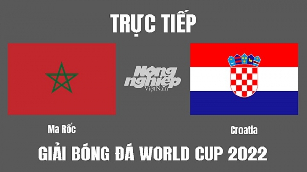 Trực tiếp Morocco vs Croatia giải World Cup 2022 trên VTV5 hôm nay 23/11