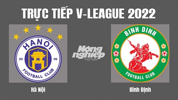 Trực tiếp Hà Nội vs Bình Định trên On Football tại V-League 2022 hôm nay 27/11